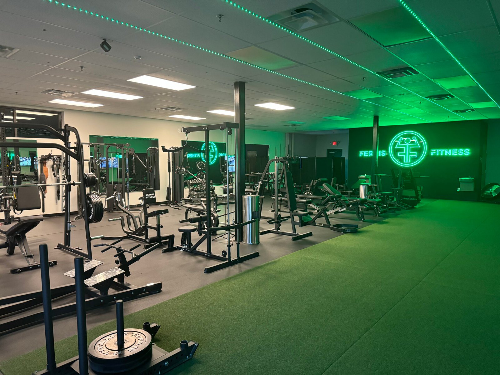 Ferris Fitness training floor in Duluth, GA
