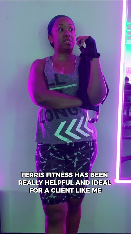 Lauren P., Ferris Fitness member, video testimonial